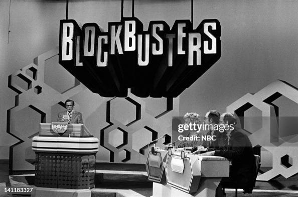 Blockbusters Nbc BLOCKBUSTERS -- Episode 1 -- Air Date -- Pictured: Host Bill Cullen ...