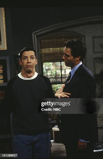 Will & Grace -- "Will on Ice" Episode 11 -- Aired -- Pictured: Sean Hayes as Jack McFarland, Eric McCormack as Will Truman -- Photo by: Alice S....