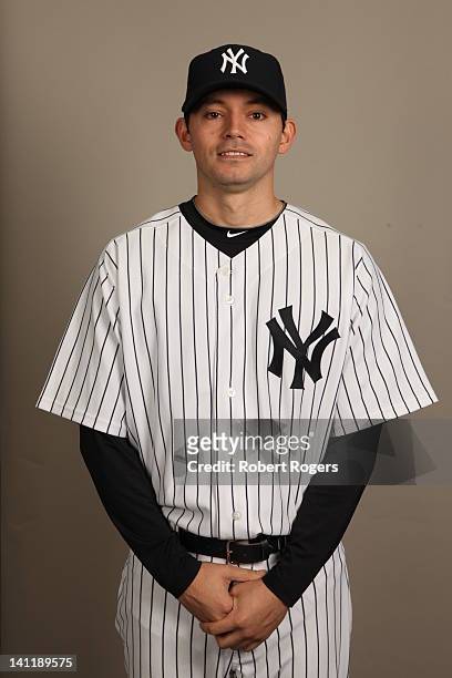 Clay Rapada of the New York Yankees poses during Photo Day on Monday, February 27, 2012 at George M. Steinbrenner Field in Tampa, Florida.