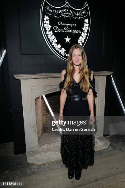 Hannah Redmayne hosted by Dom Pérignon at Lady Gaga’s The Chromatica Ball and Sarabande Foundation Partnership After Party at White Hart Lane on July...