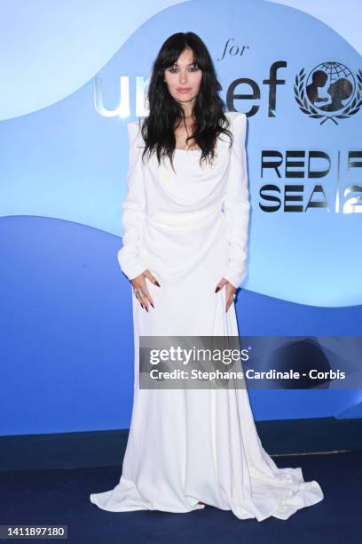 Marta Pozzan attends the Luisaviaroma For UNICEF Gala on July 30, 2022 in Capri, Italy.