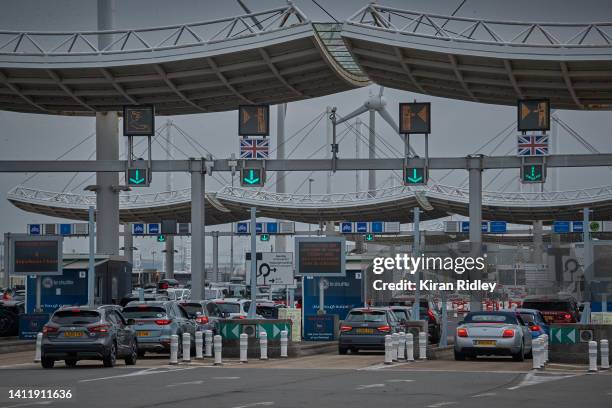 Eurotunnel Calais Auto Parken Im Hafen Kostet www.gettyimages.co.uk