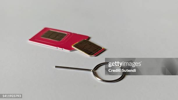 sim card and sim tray - all sim card stock pictures, royalty-free photos & images