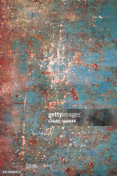 fond métallique - rouillé photos et images de collection