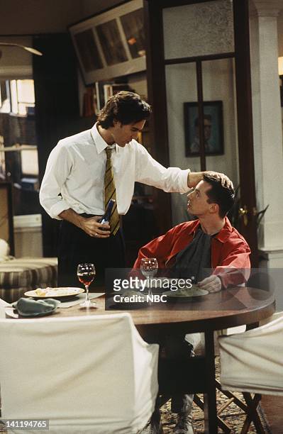Pilot" Episode 1 -- Aired -- Pictured: Eric McCormack as Will Truman, Sean Hayes as Jack McFarland -- Photo by: Alice S. Hall/NBCU Photo Bank