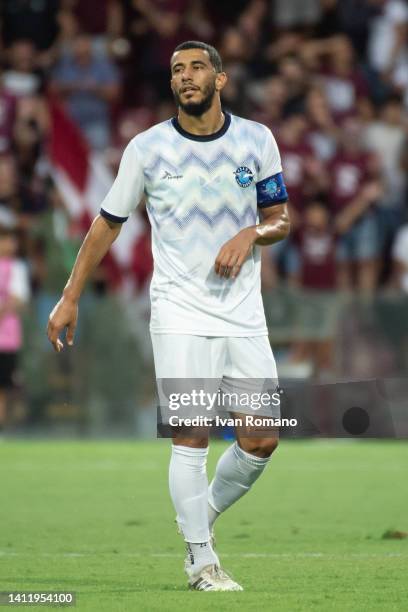 Younès Belhanda of Adana Demirspor during Angelo Iervolino Trophy with Adana Demirspor, Reggina 1914 and US Salernitana at Stadio Arechi on July 30,...