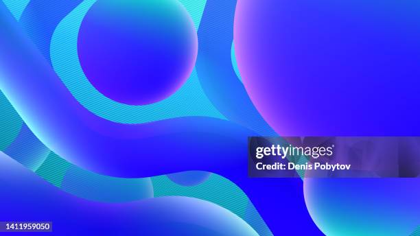 3d abstract illustration - the concept of micro objects under magnification. - small molecule stock illustrations
