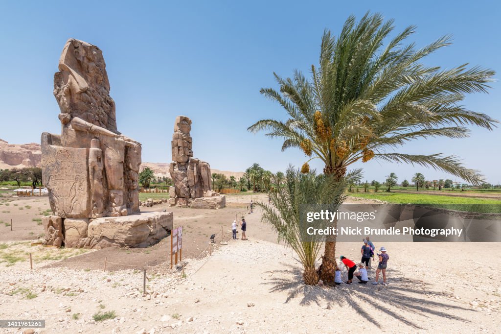 Colossi of Memnon; Luxor, Egypt