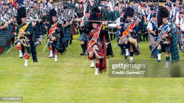 Duff Highlanders 823 Tartan Braemar Gathering Stock Photos, High-Res Pictures, and ...