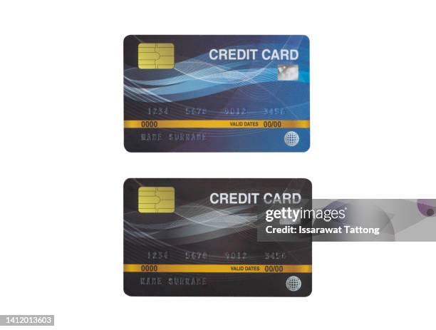 credit card mockup template design - credit card mockup stock pictures, royalty-free photos & images