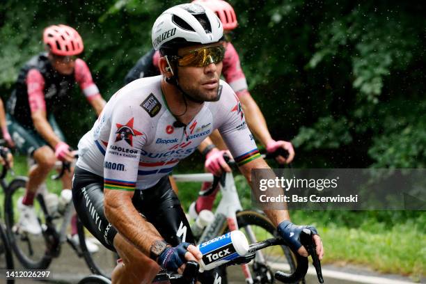 Mark Cavendish of United Kingdom and Team Quick-Step - Alpha Vinyl competes during the 79th Tour de Pologne 2022 - Stage 2 a 205,6km stage from Chełm...