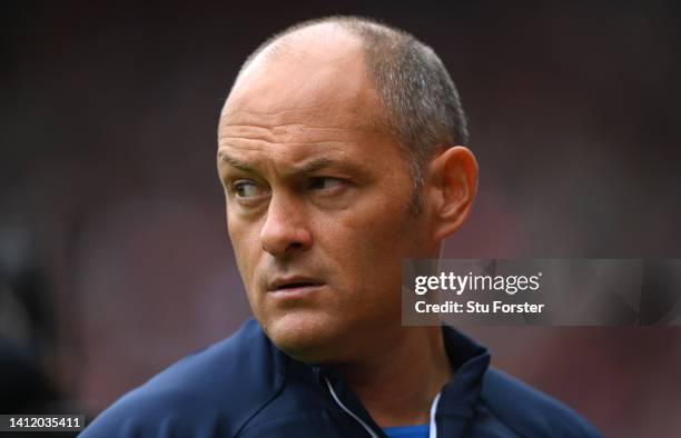 Sunderland manager Alex Neil reacts on the touchline during the Sky Bet Championship between Sunderland and Coventry City at Stadium of Light on July...