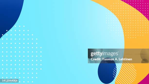 brightly colored geometric and graphic abstract background in 4k resolution. copy space. - k pop 個照片及圖片檔