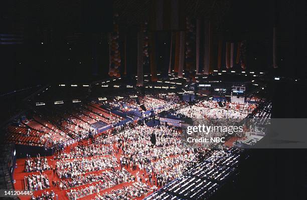 National Party Conventions -- "1992 Republican National Convention" -- Pictured: Inside the Astrodome during the 1992 Republican National Convention...