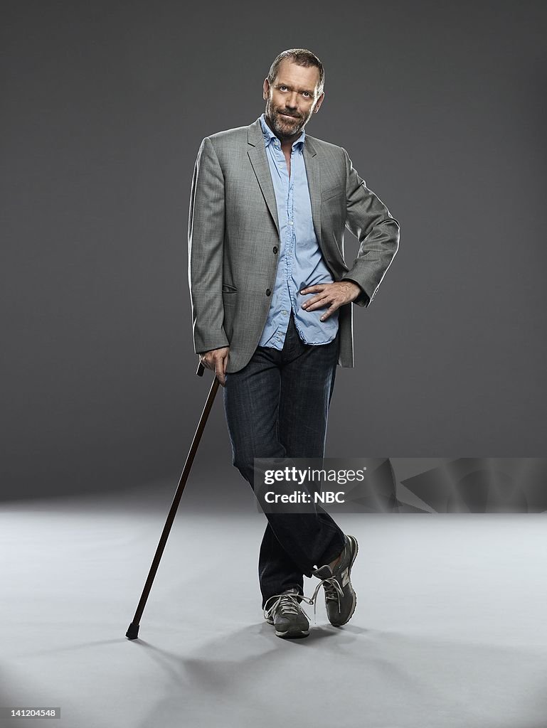 House Actor Hugh Laurie as Dr. Gregory HOUSE -- Season 6 -- Photo by: Florian ...