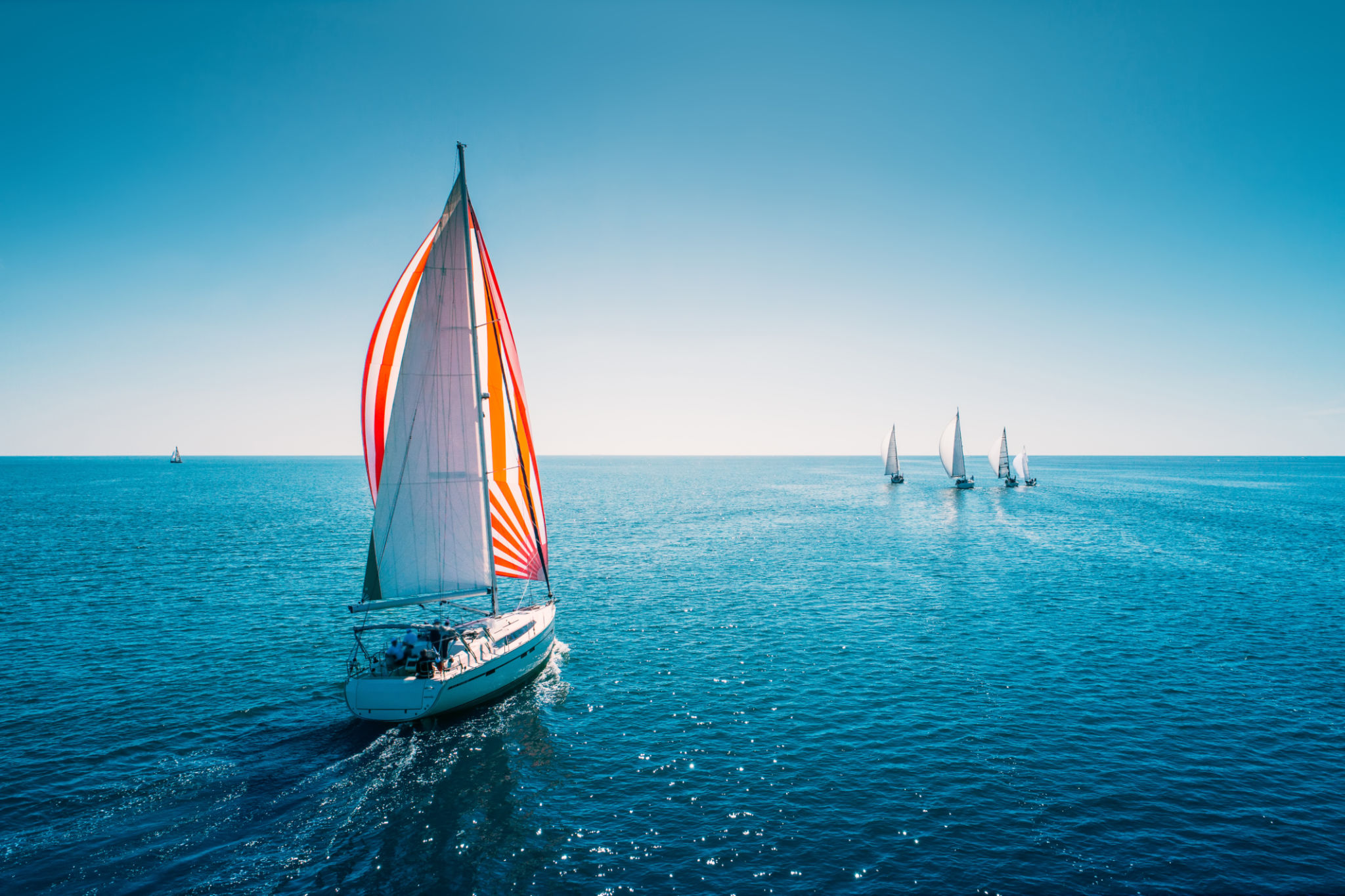 boating on water