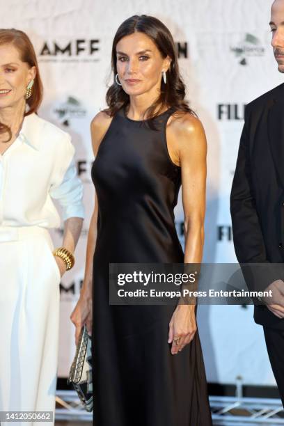 Queen Letizia of Spain during the closing ceremony of the "Atlantida Mallorca Film Fest 2022" held at Centro Cultural La Misericordia on July 31,...