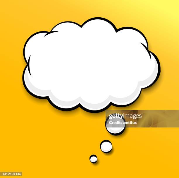 gedanken weiß - betrachten stock-grafiken, -clipart, -cartoons und -symbole