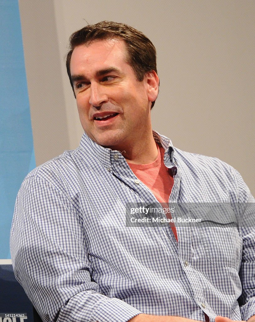 Rob Rigel Actor Actor Rob Riggle attends