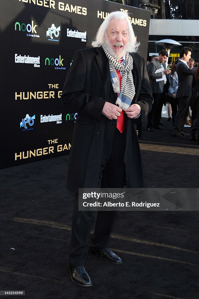 Premiere Of Liongate's "The Hunger Games" - Arrivals