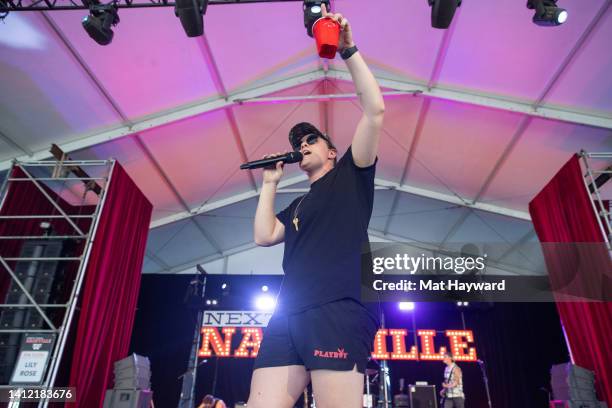 Singer Lily Rose performs on the Next From Nashville stage during the Watershed Country Music Festival at the Gorge Amphitheatre on July 31, 2022 in...