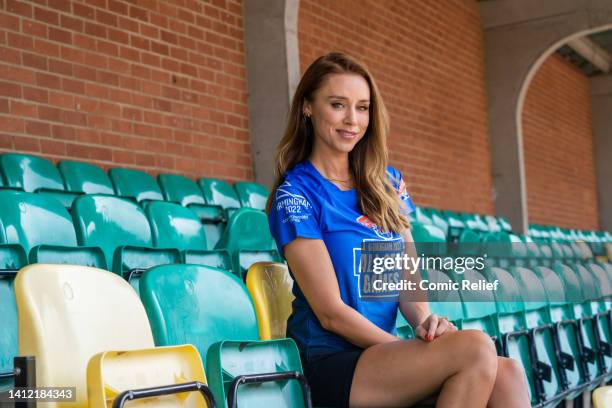 Irish Singer, Una Healey trains in preparation for the Sport Relief All-Star Games: Birmingham 2022. Two teams of para and non-disabled sporting...