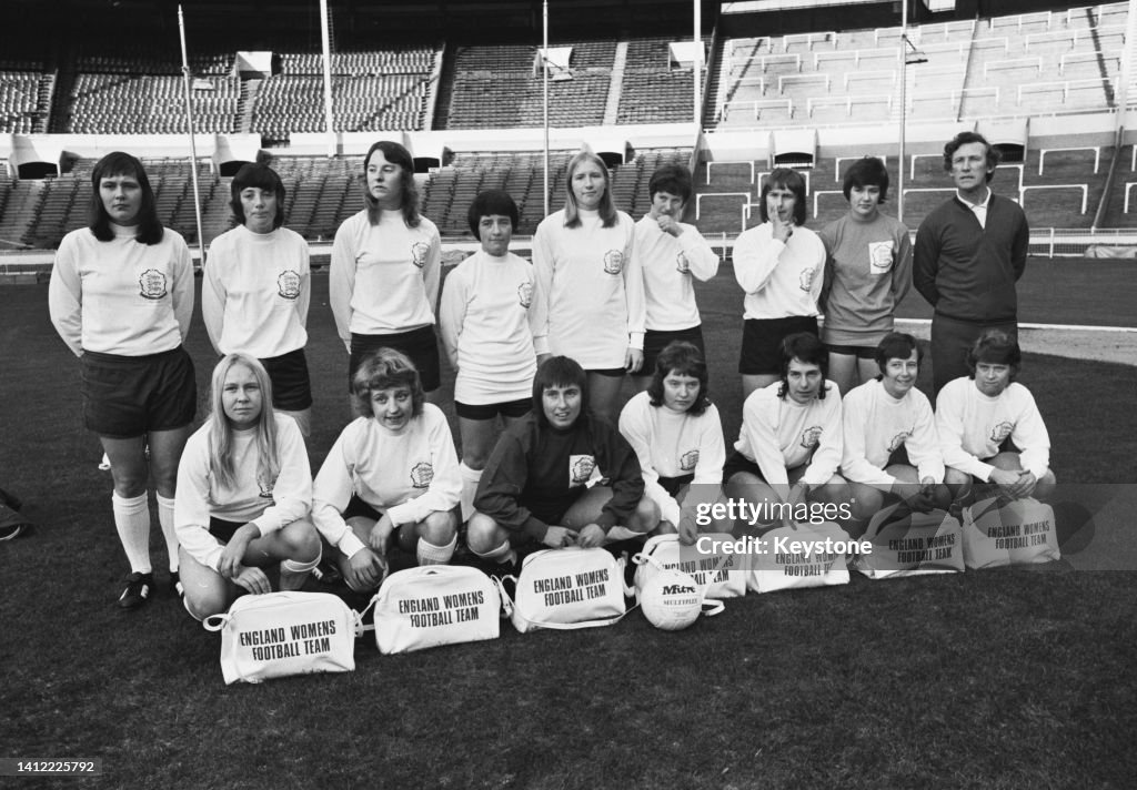 England Women's Training Session, 1972