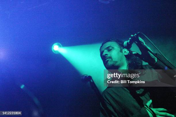 August 29: MANDATORY CREDIT Bill Tompkins/Getty Images) Karsh Kale performs at the Global Rhythms magazine anniversary party at the Highline Ballroom...