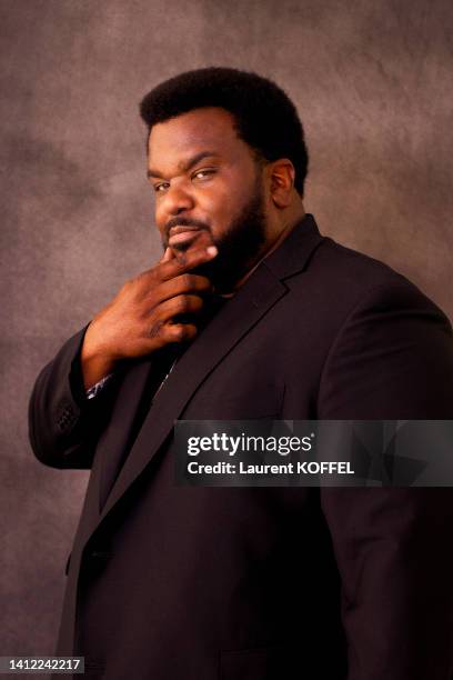 Portrait de l'acteur et chanteur Craig Robinson le 5 septembre 2021 à Venise.