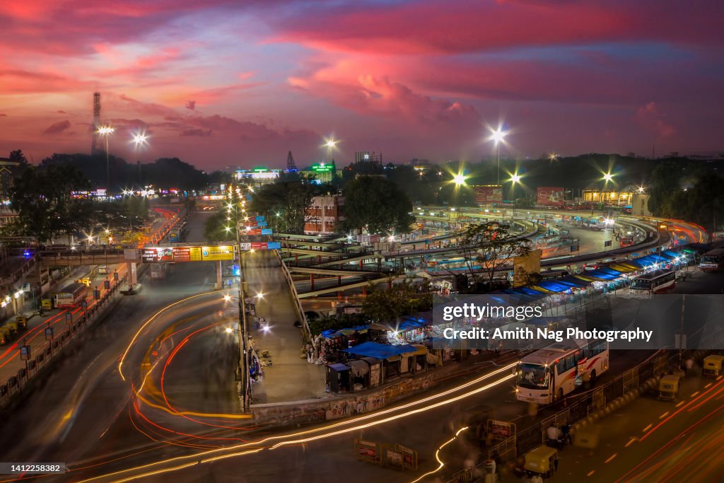 Bangalore City Kempe Gowda Bus-stand (Majestic)