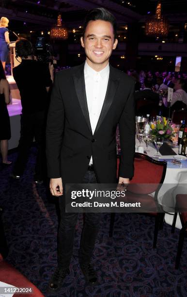 Gareth Gates attends the TRIC Television and Radio Industries Club Awards at The Grosvenor House Hotel on March 13, 2012 in London, England.