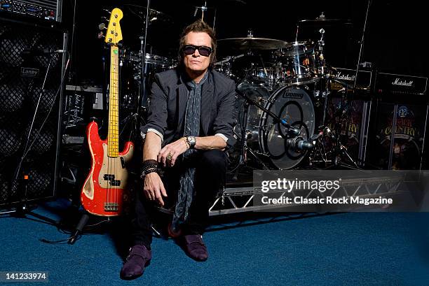 Glenn Hughes of Black Country Communion at the John Henry Studios, September 20, 2010 in London.