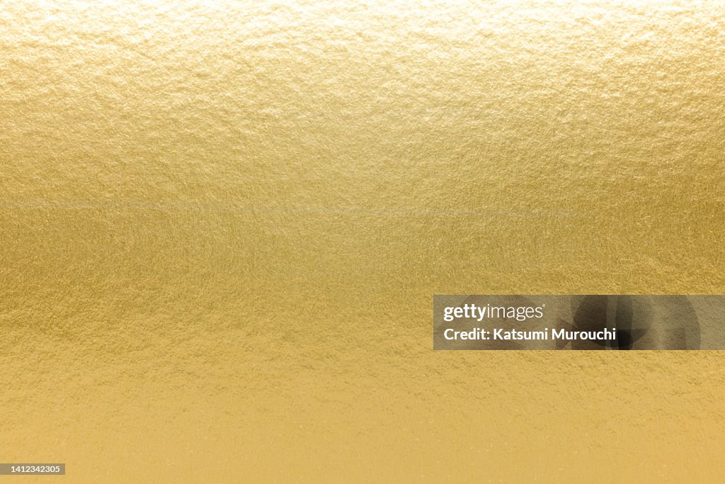 Metallic gold paper texture background