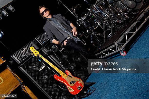 Glenn Hughes of Black Country Communion at the John Henry Studios, September 20, 2010 in London.