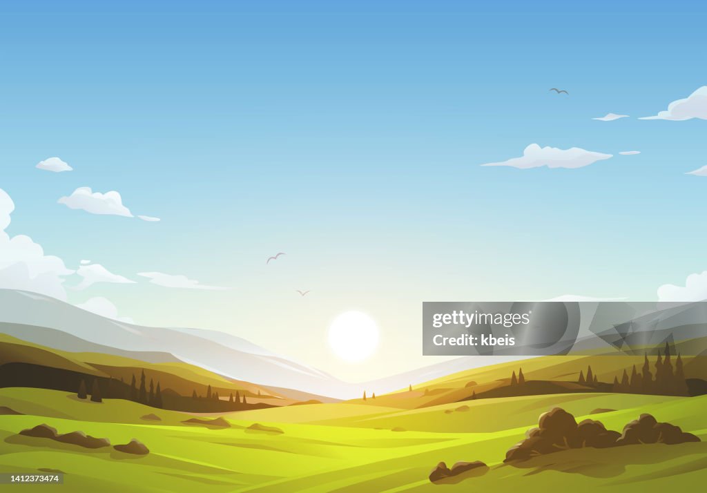 Beautiful Morning Landscape