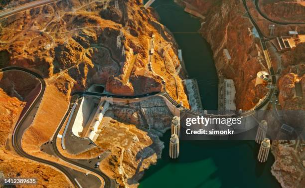 413 Hoover Dam Bypass Bridge Stock Photos, High-Res Pictures, and