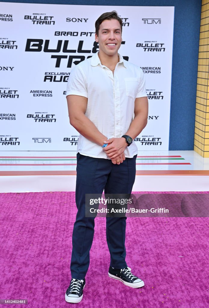 Los Angeles Premiere Of Columbia Pictures' "Bullet Train" - Arrivals