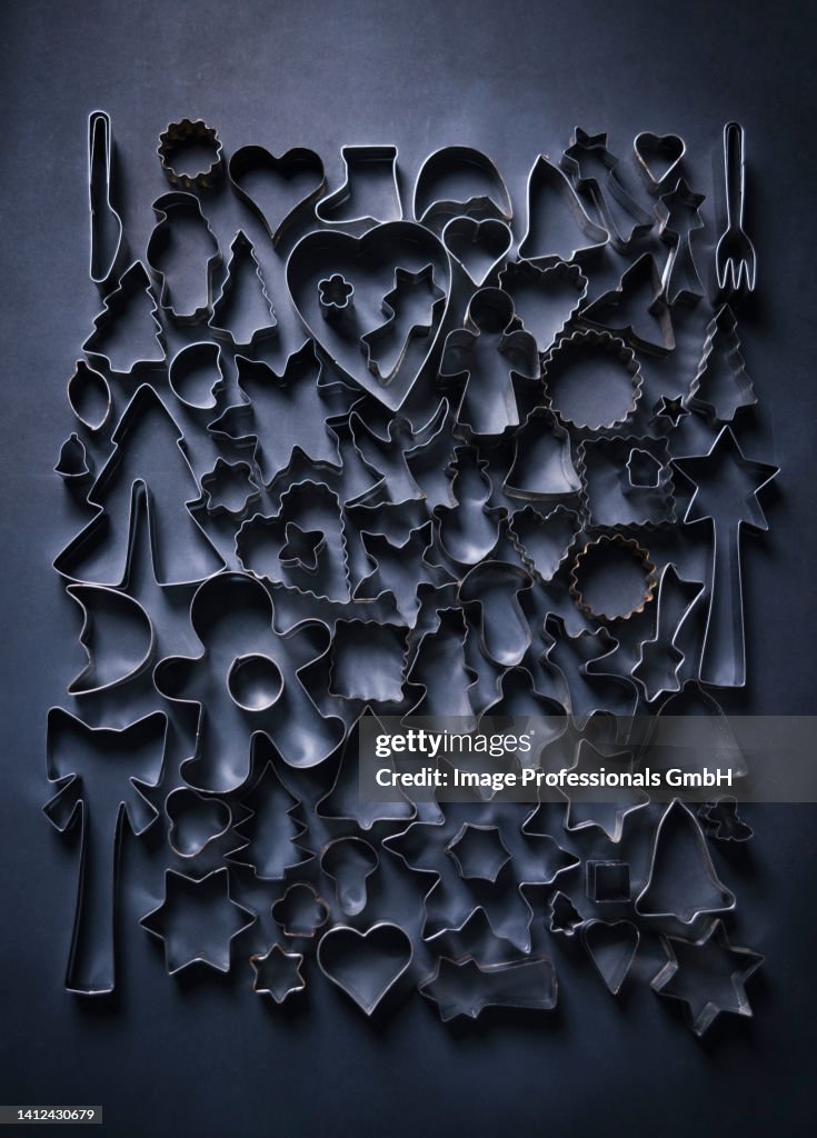 Various cookie cutters
