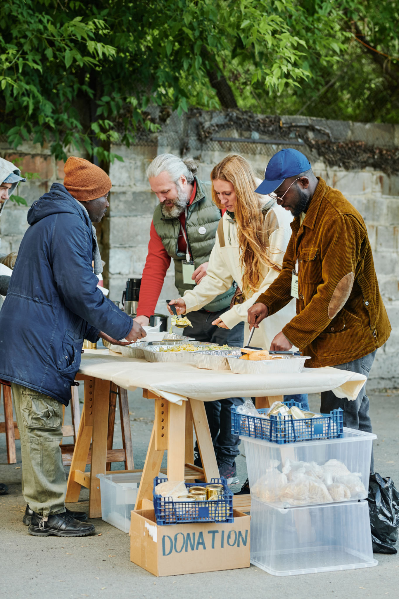 community support homeless
