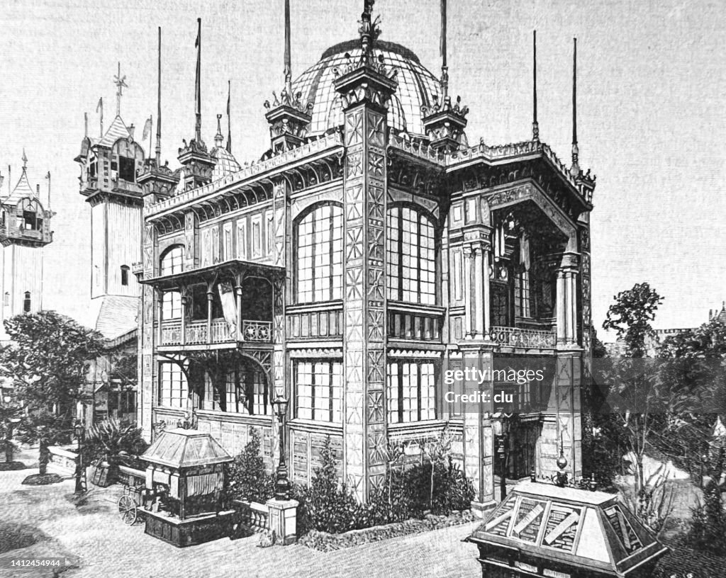 World Exposition Paris 1889, Chile pavilion