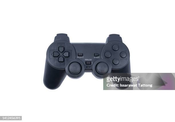 joystick isolated on white background, isolated close-up - leverage stock pictures, royalty-free photos & images