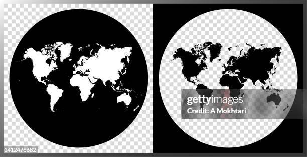 world's map. - world map transparent background stock illustrations