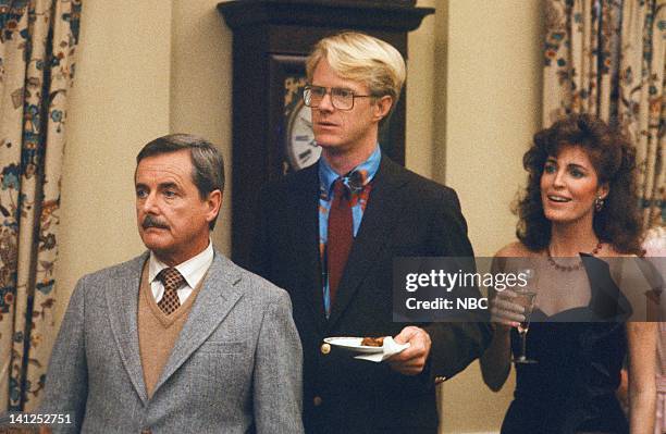 Saving Face" Episode 16 -- Pictured: William Daniels as Dr. Mark Craig, Ed Begley Jr. As Dr. Victor Ehrlich, Cynthia Sikes as Dr. Annie Cavanero --...