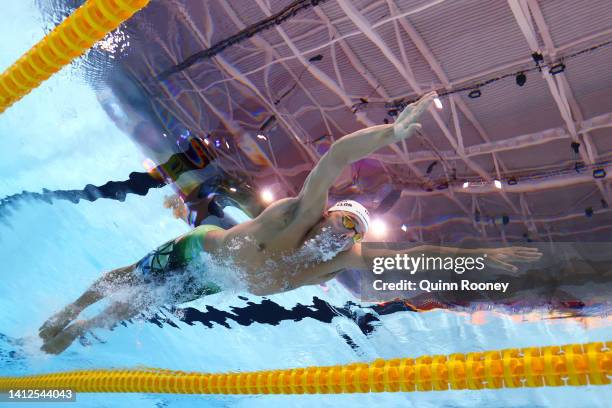 Chad le Clos of Team South Africa competes in the Men's 100m Butterfly Final on day five of the Birmingham 2022 Commonwealth Games at Sandwell...