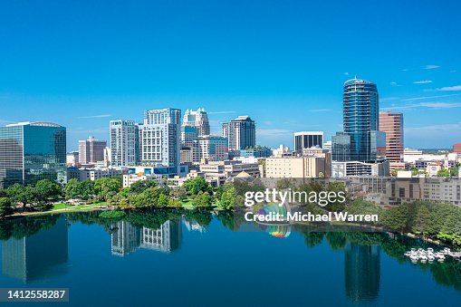 Orlando, Florida Skyline Aerial Orlando, Florida Skyline Aerial