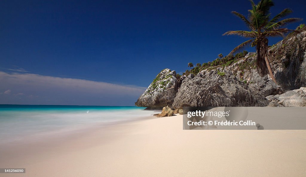 Beach in Tulum, Mexico