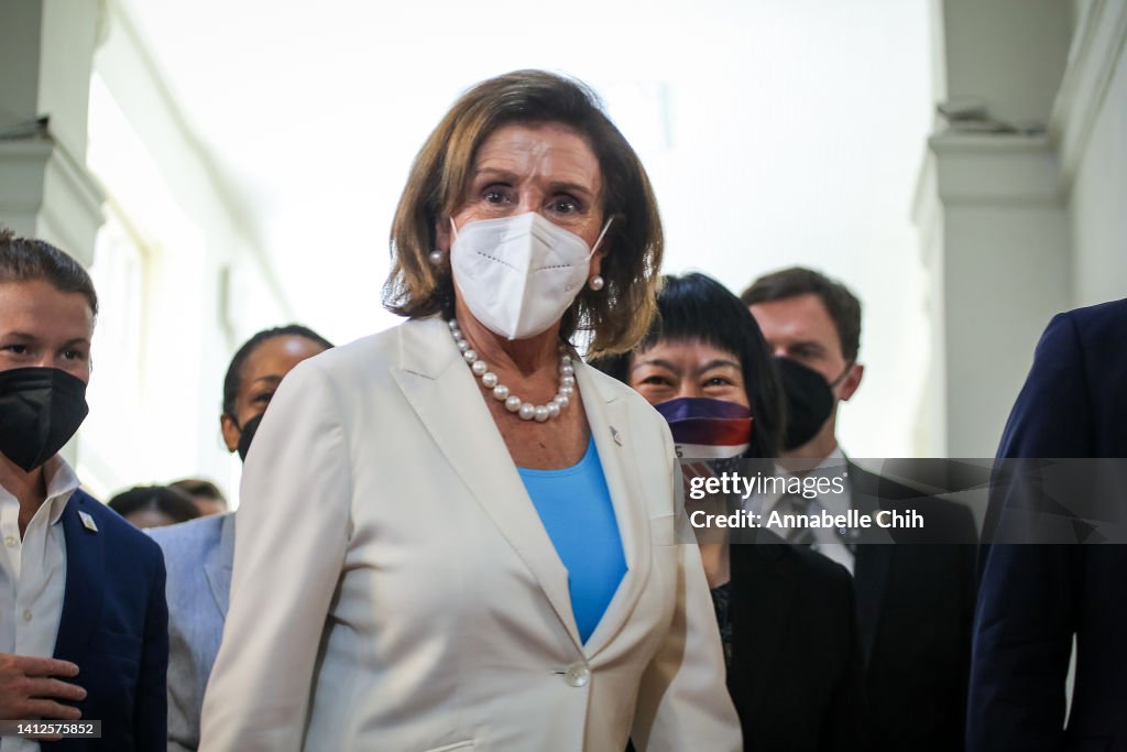 US House Speaker Pelosi Visits Taiwan