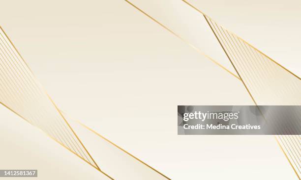 abstract gradient background with luxury golden line - golden glitter background stock illustrations