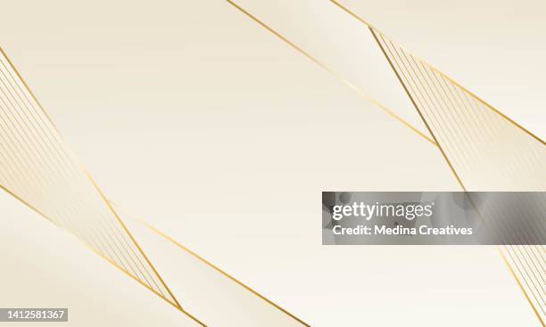 abstract gradient background with luxury golden line - luxury background stock illustrations