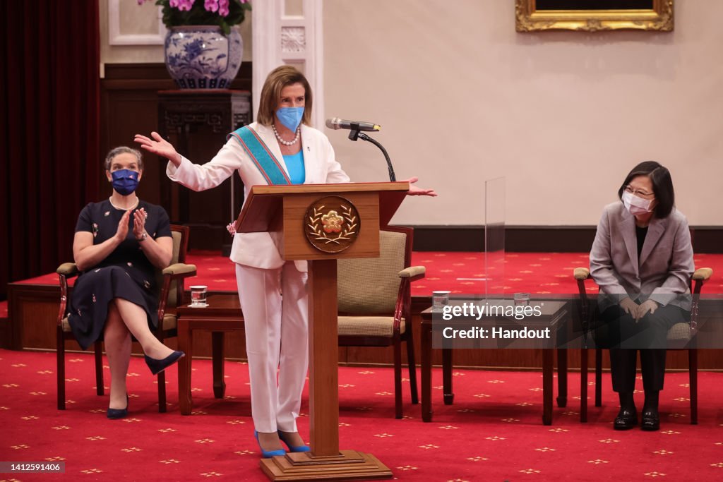 US House Speaker Pelosi Visits Taiwan